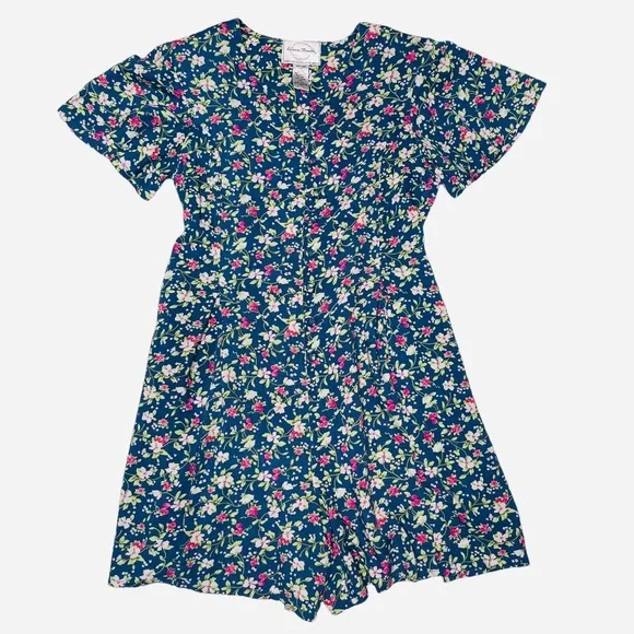 Vintage 90s Floral Romper - Picture 11 of 11